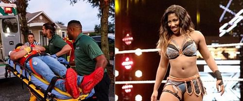 There are several WWE stars currently out injured