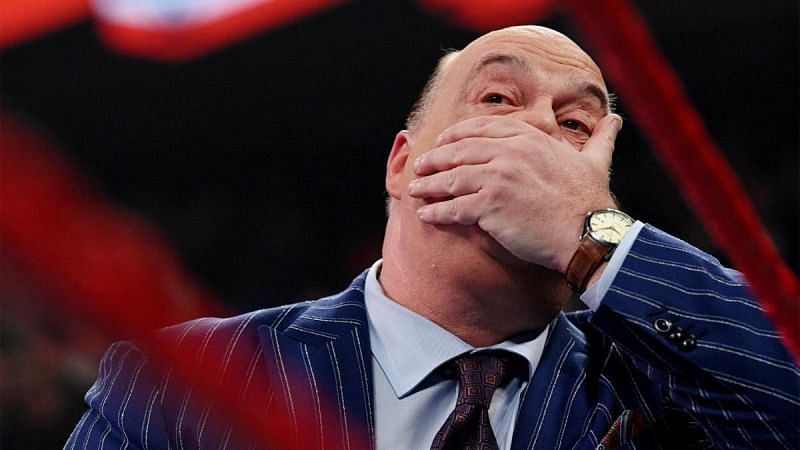 Paul Heyman was removed as the e\