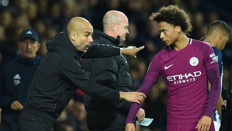Guardiola and Leroy Sane&#039;s relationship has not always been the most easy-going
