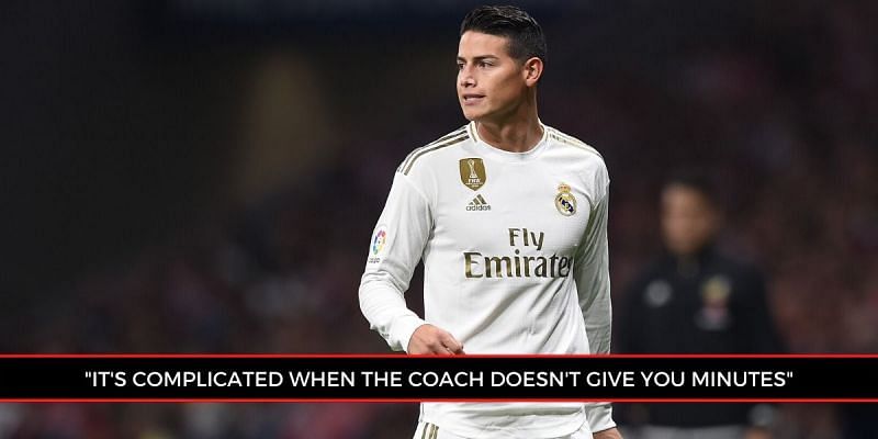 Real Madrid superstar James Rodriguez has spoken about his relationship with Zinedine Zidane