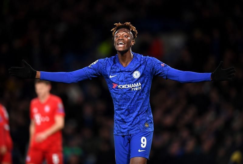 Will Chelsea striker Tammy Abraham get the better of Aymeric Laporte?