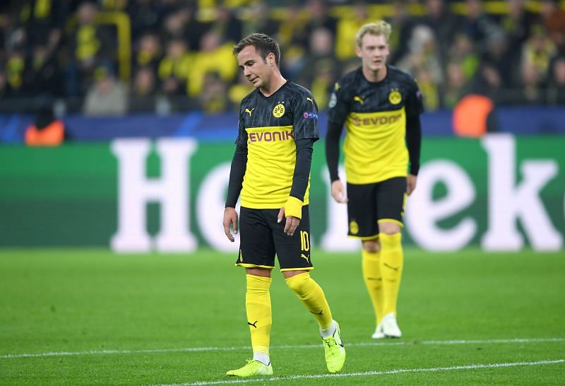 Appearances for G&ouml;tze at Borussia Dortmund have been limited this season