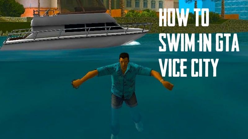 How to swim in GTA Vice City