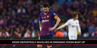 Lionel Messi and Antoine Griezmann separated by Barcelona stars after dressing room quarrel
