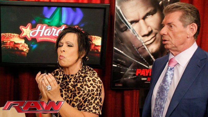Vince McMahon and Vickie Guerrero on WWE RAW