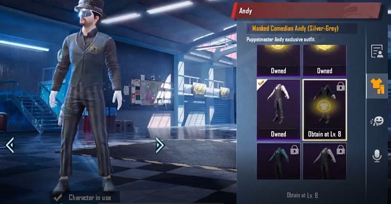 Silver Grey outfit (Picture Courtesy: PUBG Mobile)