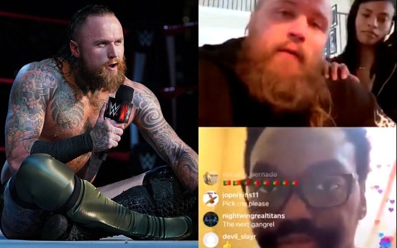 Aleister Black voiced his opinion against racial inequality