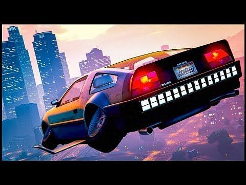 Deluxo, the flying car in GTA Online (Image: YouTube)