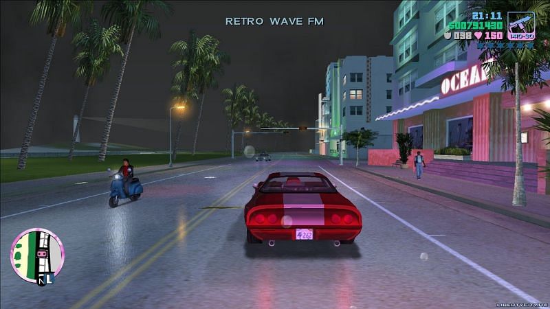 GTA Vice City is most beautiful in the night&#039;-