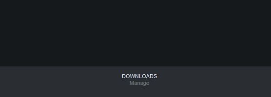 Download option allows you to track installation progress.