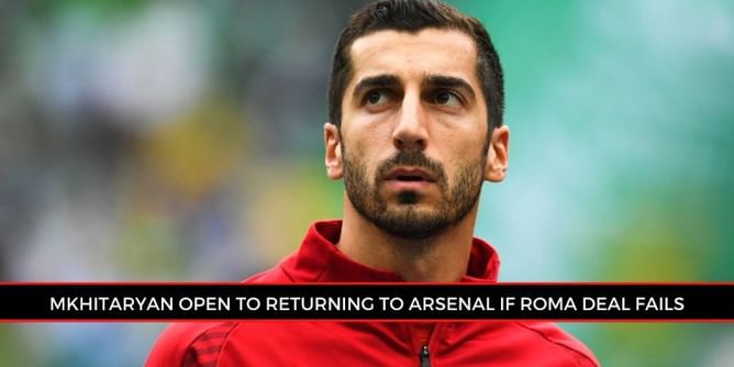 EPL flop Mkhitaryan set to return to Arsenal after Serie A stint