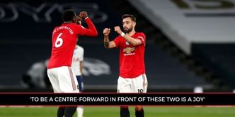 "They can create something out of nothing," says EPL manager Solskjaer in praise of Bruno Fernandes and Paul Pogba