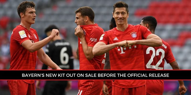 Bayern Munich&#039;s 2020/21 is already up for grabs at German stores.