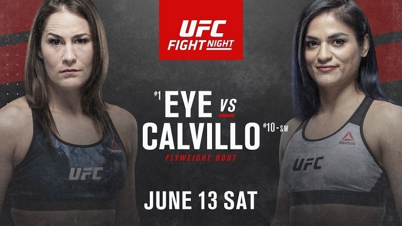 UFC Fight Night 172: Eye vs. Calvillo