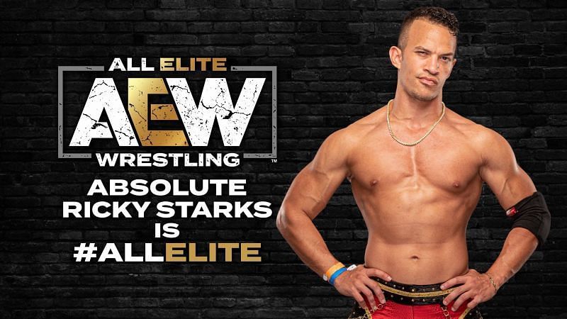 Recent All Elite Wrestling signee Ricky Starks