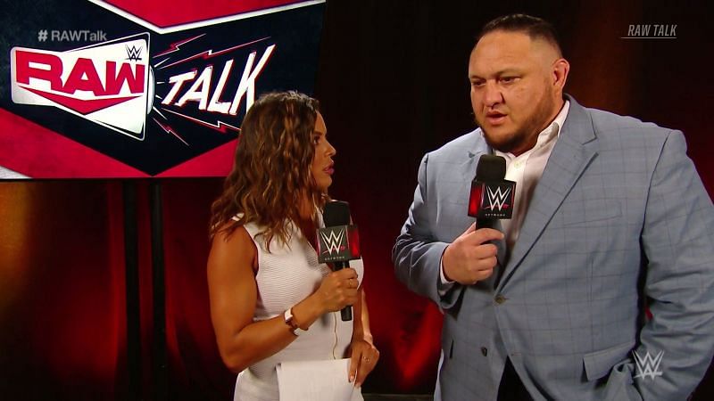 Samoa Joe on RAW Talk could be very interesting.