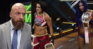Triple H sends a message to Sasha Banks and Bayley after NXT goes off the air