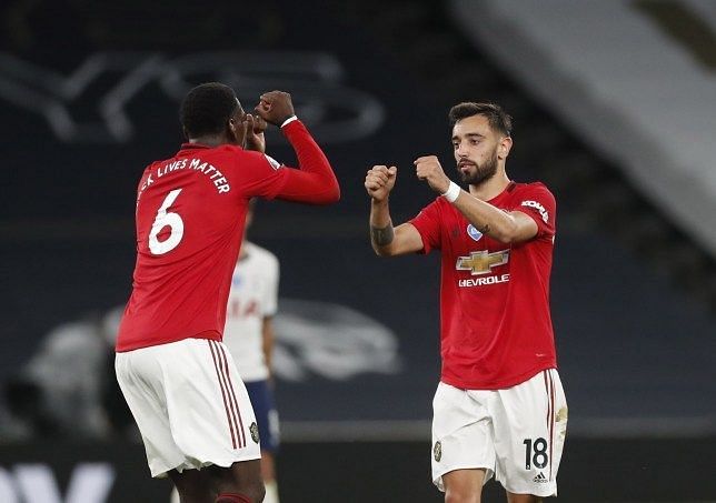 Paul Pogba and Bruno Fernandes infused dynamism into the midfield