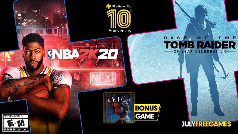 PS Plus free games in July 2020