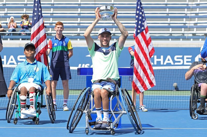 Dylan Alcott at the 2019 US Open