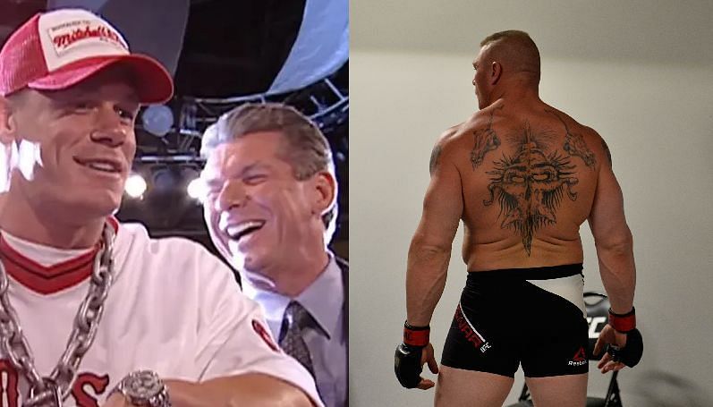 Cena, Vince, and Lesnar