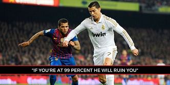 Cristiano Ronaldo "the most difficult to face," according to former Barcelona defender