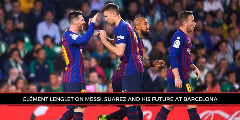 Clement Lenglet&#039;s contract with Barcelona expires in 2023