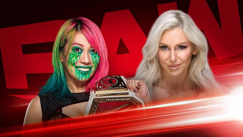 Who will prevail in the encounter between Charlotte Flair and Asuka on WWE RAW?