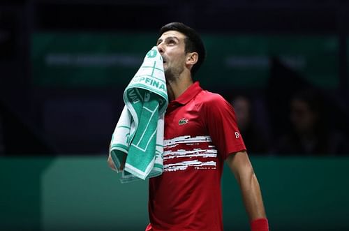 Novak Djokovic at Davis Cup 2019