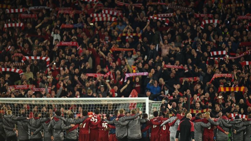 Anfield has been a fortress for Liverpool in the EPL