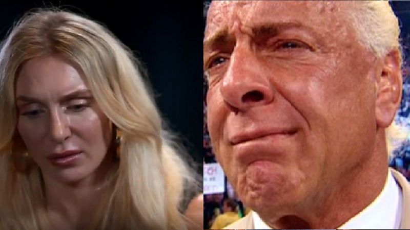 Charlotte and Ric Flair