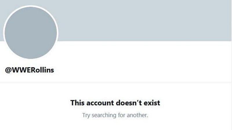 Seth Rollins briefly left Twitter
