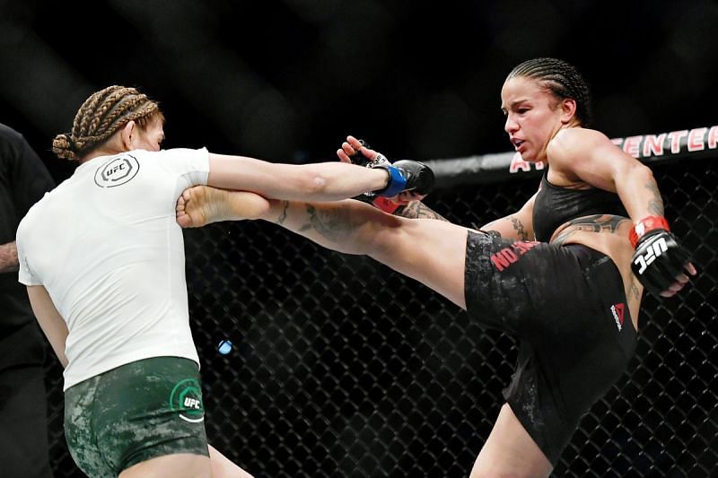 Raquel Pennington was impressive in her 2019 win over Irene Aldana