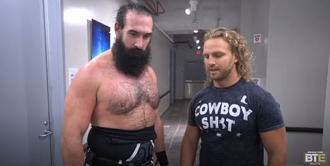 Hangman Page tells Brodie Lee he signed up on Dark Order website and never heard back