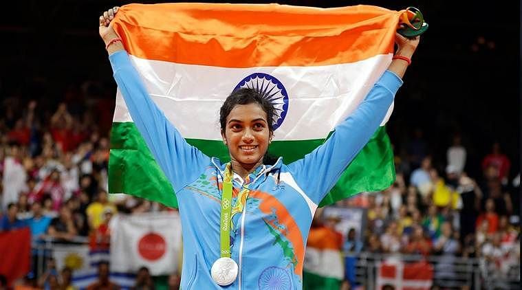 PV Sindhu won the silver medal at the 2016 Olympics