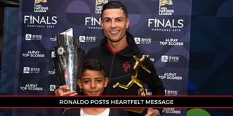 Cristiano Ronaldo Jr treated with heartwarming message for 10th birthday by Portuguese star