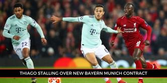 Bayern Munich sweating over Thiago Alcantara's contract situation