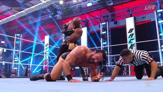 Drew McIntyre retained the WWE Championship at Backlash against Lashley