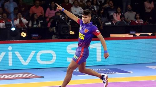 Naveen Kumar is the lead raider for Dabang Delhi KC