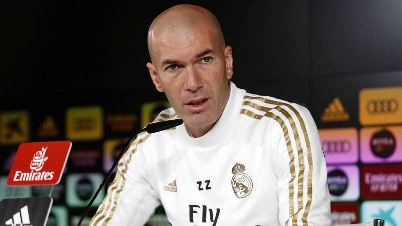 Zidane is clearly focused on the game against Mallorca amidst various remarks made on Real Madrid