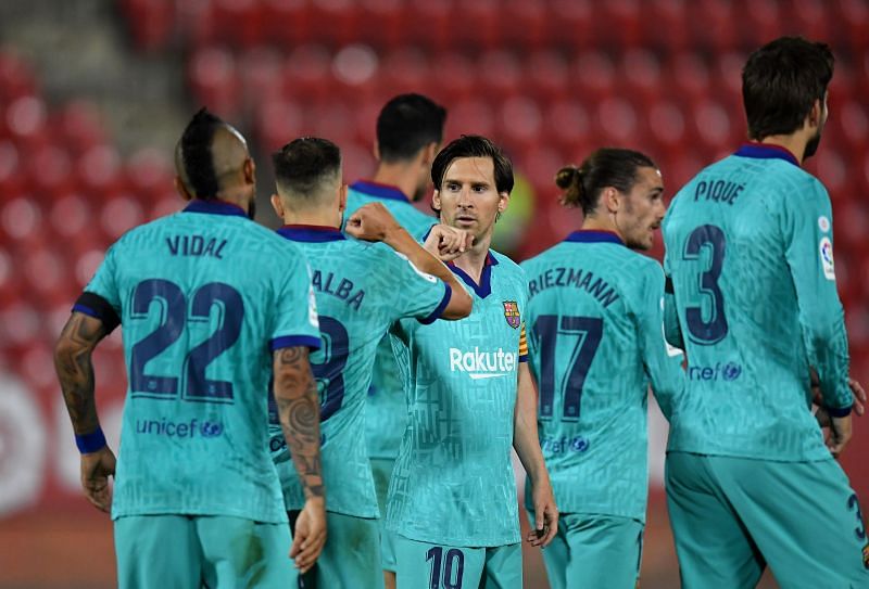 Barcelona was in ominous form against Mallorca Lionel Messi inspired Barcelona to yet another victory