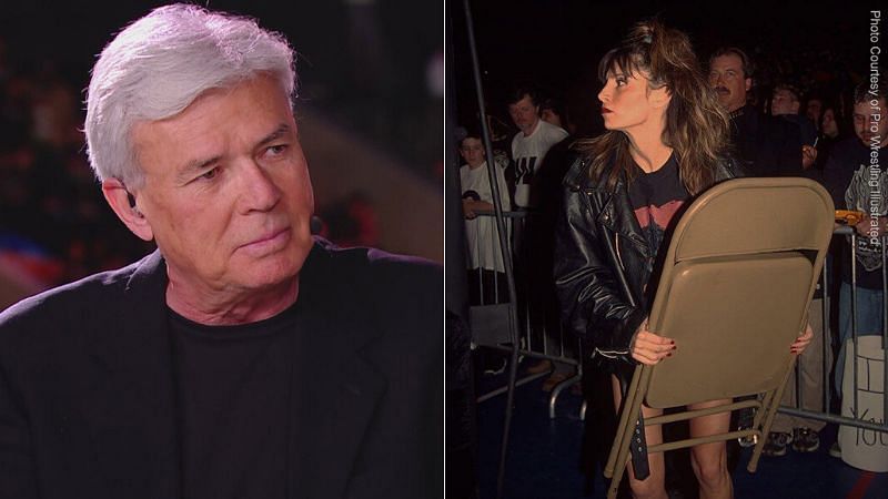 Eric Bischoff and Francine (photo via Pro Wrestling Illustrated)