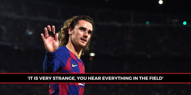 'It's going to be strange to play in empty stadiums,' says Barcelona's Griezmann ahead of LaLiga restart