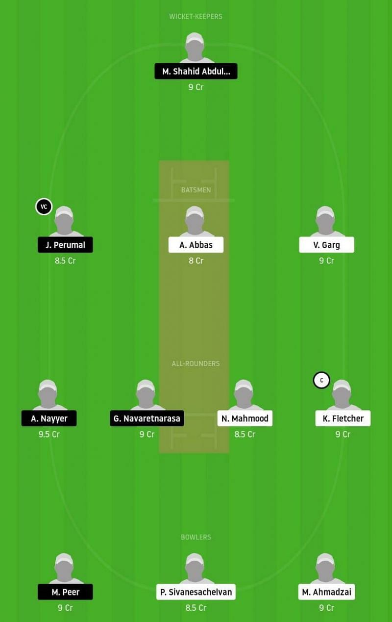 SGCC vs OLCC Dream11 Tips