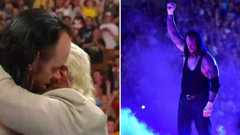 The Undertaker has broken character on only a handful of occasions