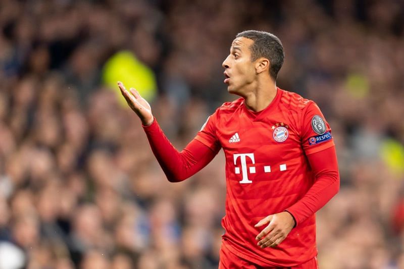 Bayern Munich are sweating over the immediate future of Thiago Alcantara