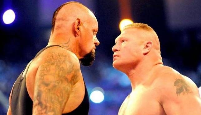 Taker vs Lesnar