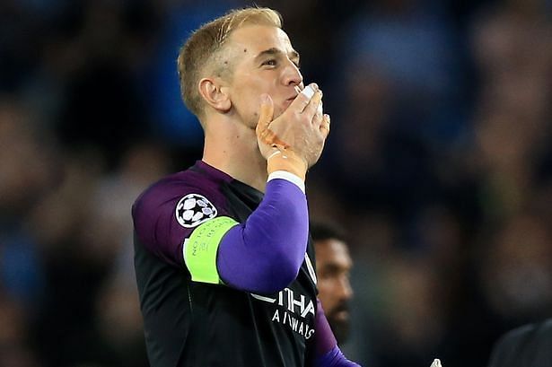 Hart in the UCL for EPL side Manchester City