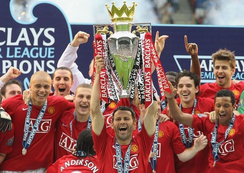 Manchester United&#039;s 2007-08 Premier League winners also won the Champions League in the same season