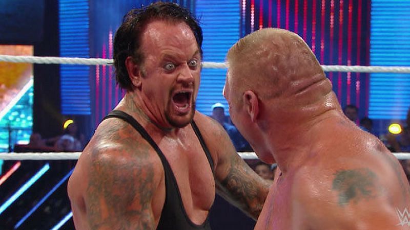 The Undertaker and Brock Lesnar had some legendary matches